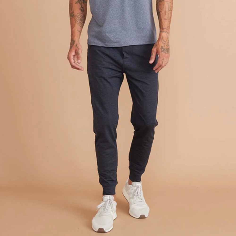 Marine Layer Sport Yoga Jogger in Navy Heather